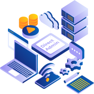 1GB NVMe SSD Direct Admin Hosting